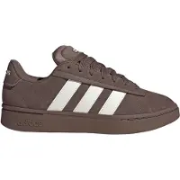 Adidas Låg sneaker 'GRAND COURT ALPHA 00s' brunmelerad / vit