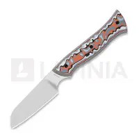 Kizer Cutlery Whip Tail 1131A2, Satin AEB-L, Vortex Pattern Micarta &amp; GID G10 fixed knife, Jordan Scolman design