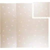 Little Olly Lekmatta för baby XL | Alfie Stars Grå/Beige hos Volero | 180x180cm | Grå | Rektangel | Barnkläder