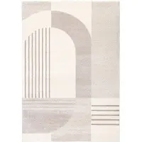 FRAAI Fluffig matta | Serene Shapes gräddvit hos Volero | 160x230cm | Creme | Jute | Rektangel | Inomhusmattor