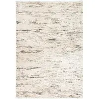 FRAAI Fluffig matta | Blend gräddvit/blå hos Volero | 120x170cm | Blå | Rektangel | Inomhusmattor