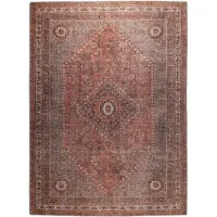 FRAAI Orientalisk matta | Liva Medallion terrakotta | 160x230cm | Terra | Rektangel | Inomhusmattor
