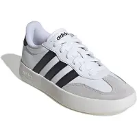 Adidas Låg sneaker 'BARREDA' taupe / svart / vit