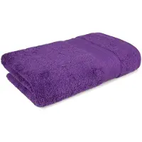 Trident Soft Comfort Air Rich 100% Bomullshanddukar För Bad, 500 Gsm Storlek, 1 Styck Handduk (69Cm X 137Cm), Plommon