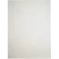 FRAAI Skandinavisk matta | Charm Circles vit hos Volero | 230x330cm | Vit | Rubber (TPR) | Rektangel | Inomhusmattor