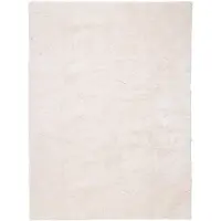 NATURL. Fluffig tvättbar matta | Ziggy gräddvit hos Volero | 160x230cm | Creme | Rubber (TPR) | Rektangel | Inomhusmattor