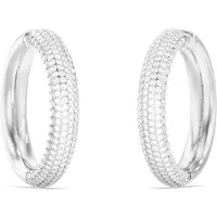GUESS Örhängen 'MADISON' silver / transparent