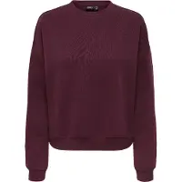 ONLY Sweatshirt vinröd