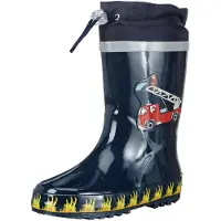 Playshoes Gummistövel mörkblå / guldgul / ljusgrå / blandade färger / melon
