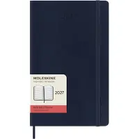 Moleskine Classic Soft 12M Daily Large Sapphire Blue 2027