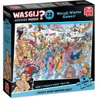 Jumbo Wasgij Mystery 22 Winter Games Pussel 1000 Bitar
