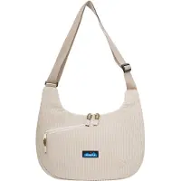 KAVU - Väskor - Crescent Creek Body Bag Moonbeam för UnisexBomull - Beige