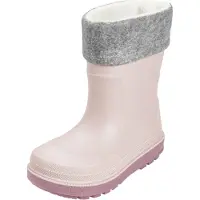Playshoes Gummistövel gråmelerad / rosa