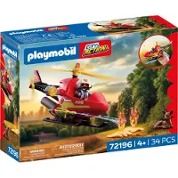 Playmobil City Action - Brandsläckningshelikopter 72196 - 34 Del - - One Size - Leksaker