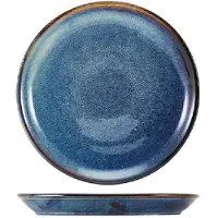 Genware Terra Aqua Blue Coupe Tallrik 19cm