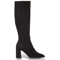 Wonders för kvinnor. M-5441 Läderstövlar Cervojet svart (40), Tyg, 3 till 5 cm, Zip, Casual