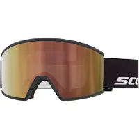 SCOTT - Skidglasögon - Ambit Light Sensitive Black AMP LS Cinnamon Chrome S1-3 för UnisexTrä - Svart