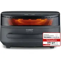 Caso AirFry &amp PizzaChef luftfritös 2850 W 6 l, svart