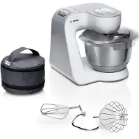 Bosch Serie 4 MUM58200 - Köksmaskin - 1000 W - silver/vit