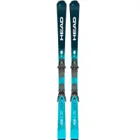 Head - Skidpaket (skidor + bindning) - Wc Rebels E.XSR + PR 11 GW 2027 för UnisexTrä - Storlek 170 cm - Blå
