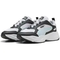 Puma Låg sneaker 'Cassia 2.0' pastellblå / svart / vit
