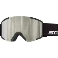 SCOTT - Skidglasögon - Shield Black AMP White Chrome S2 för Unisex - Svart