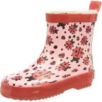 Playshoes Gummistövel rosa / ljusröd / svart