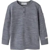 Name it Tröja - Ull - NmmWyla - Folkstone Grå - - 2 år (92) - Tröja