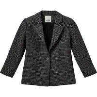 Sofie Schnoor Kavaj - Polyester/Ull - AlfiaSY - Grey Kontrollera - - 16 år (176) - Kavajer
