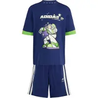 Adidas Shortsset - LK DY TS - Dkblå/Ovit - - 2 år (92) - Shorts