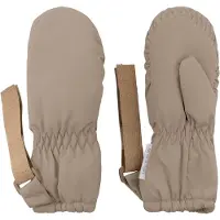 Mini A Ture Vantar - MatCordt Fleece - Grey Brown - - 18-24 mån - Vantar