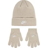 Nike Kids Mössa/Handskar - Stickad - Sanddrift - - 4-7 år (104-122) - Mössa