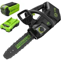 Greenworks Elkedjesåg GD40TCSK2; 40 V; 1x2,0 Ah; 25 cm band
