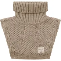 Mini A Ture Halsvärmare - Stickad - Ull - MatTayler - Grey Brown - - 7-10 år (122-140) - Halsvärmare