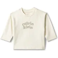 Calvin Klein Jeans T-shirt beige / mörkbeige