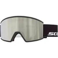 SCOTT - Skidglasögon - Ambit Black AMP White Chrome S2 för UnisexTrä - Svart