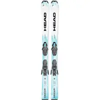 Head - Skidpaket (skidor + bindning) - Supershape JRS + JRS 7.5 GW CA 2027 för Unisex - Barnstorlek 150 cm - Blå