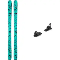 SCOTT - Skidpaket (skidor + bindning) - Pack Sea 85 Mint Green 2027 för UnisexUll - Blå