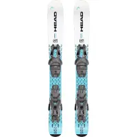 Head - Skidpaket (skidor + bindning) - Supershape Team Easy + JRS 4.5 GW CA 2027 för Unisex - Barnstorlek 117 cm - Blå