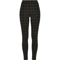 Urban Classics Leggings svart / vit