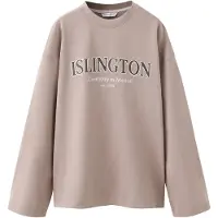 Mango KIDS T-shirt 'A2WICK' beige / vit