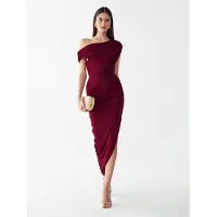 BWLDR Klänning 'Veleda' bordeaux