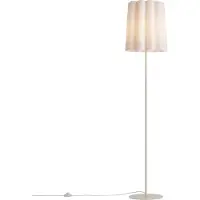 QAZQA Japandi golvlampa beige med tygskärm 160 cm - Jenni