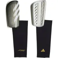 Adidas Benskydd F50 League - Grå/Svart/Guld, storlek XS