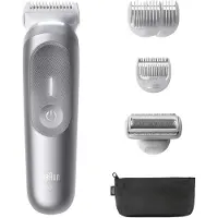 Braun Series 7 BG7550, Våt och torr, Batteri, Grå