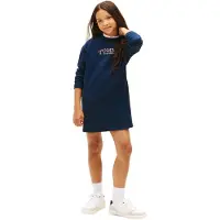 PVH Kortklänningar TOMMY PUFF FLOWER HWK DRESS LS flickor - Marin - 4 år