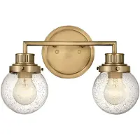 Quintiesse Vägglampa Poppy, dimbar, Mässing / guld, Badrum, Metall, Vägglampa, sänglampa, sänglampa vägg