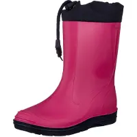Beck Gummistövel marinblå / rosa