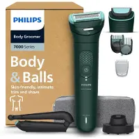 Philips Body Groomer 7000 Series - 2D-flexhuvud och dubbelt trim- och raksystem - BG7485/30