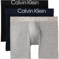 Calvin Klein 3 Pack Boxer Briefs Ultra Soft Cotton Lyocell